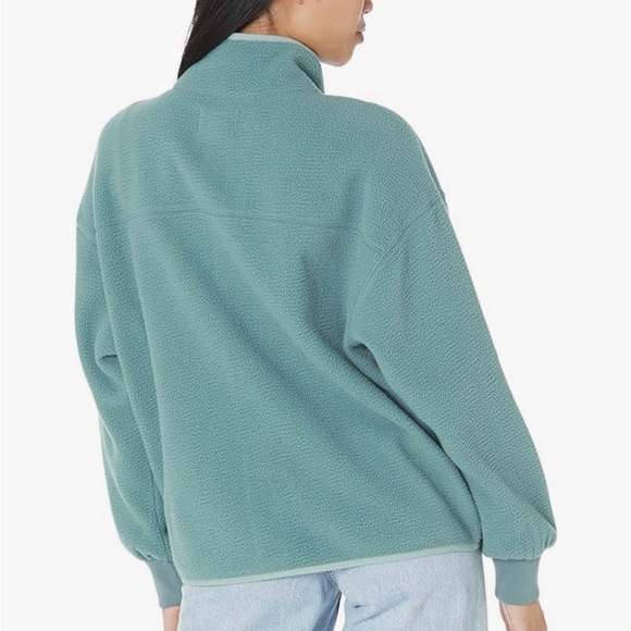 Madewell Drapey Sherpa Buick SnapFront Jacket - Picture 2 of 16